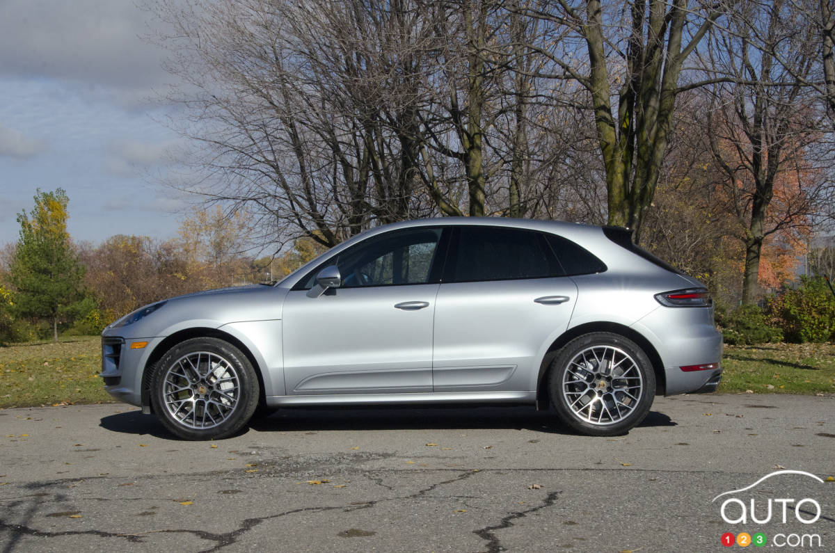 Porsche Macan Turbo 2020, profil
